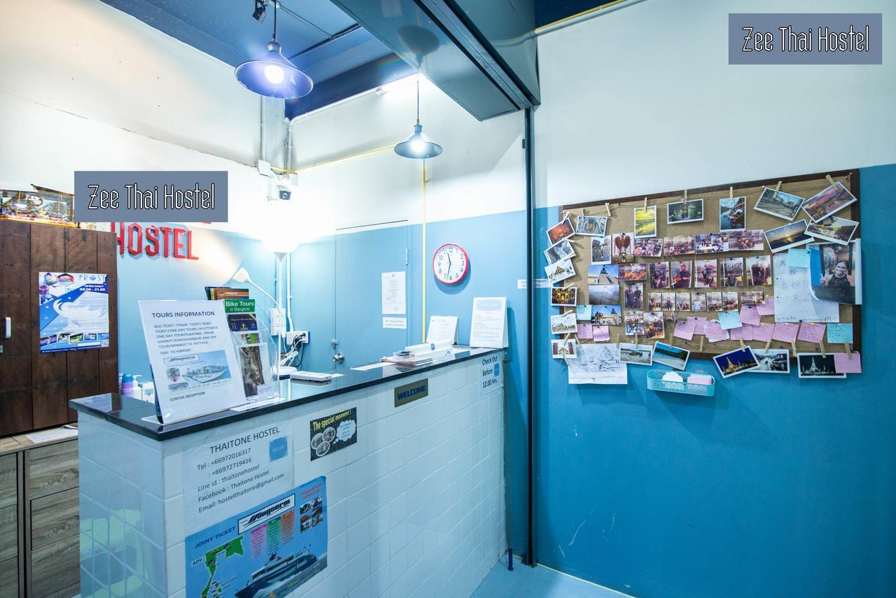 Zee Thai Hostel Бангкок Экстерьер фото