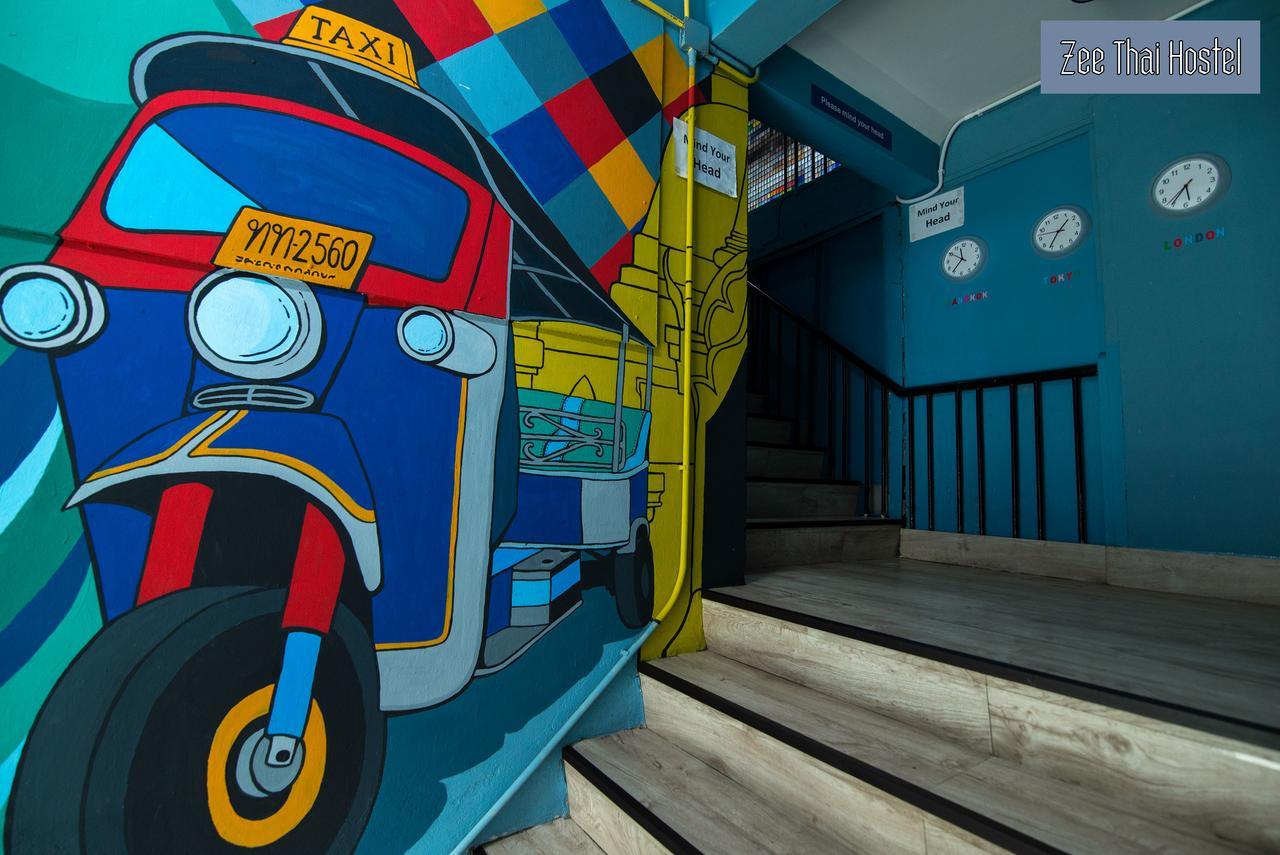 Zee Thai Hostel Бангкок Экстерьер фото